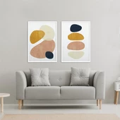 Abstract Colors Çerçeveli Poster Seti thumbnail 1