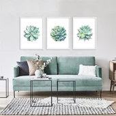 Skulent 2 Çerçeveli Poster Seti thumbnail 1