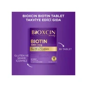 Bioxcin Biotin 5000 Mcg 30 Tablet 1 Alana  Bedava - 4