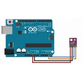 Sıcaklık Nem ve Barometrik Basınç Sensörü BME-280 BME280 5 Volt - 7