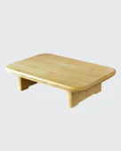 Bambu Kesim Tahtası - Ayaklı Kesme Tahtası - Dikdörtgen - 3