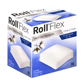 Roll Flex Steril Gaz Kompresi 50 Li ( 7,5 Cm X 7,5 Cm  5 Li Pakette ) - 1