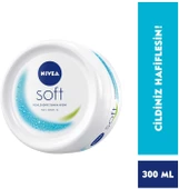 Nivea Soft Nemlendirici Bakım Kremi 300 Ml (Yüz - Vücut - El ) - 1