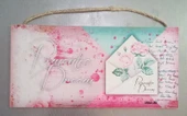 TABLO MİNİ AHŞAP 14,5cm X 29,5cm - 8