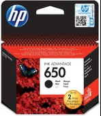 HP 650 Siyah Mürekkep Kartuş (CZ101AE) - 1