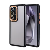 Gpack Samsung Galaxy S24 Ultra Kılıf Kenar ve Çerçeve Renkli Kamera Korumalı Vitamin Kapak - 1