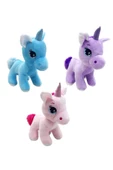 Peluş Pony At 32 Cm - Mavi Su Dünyası - 1
