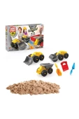 İş Makineleri Kinetik Oyun Kumu Seti 750 Gr - 2