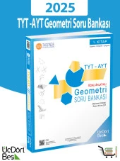 345 - TYT-AYT 2025 Model Geometri Soru Bankası - GÜNCEL BASKI - 2