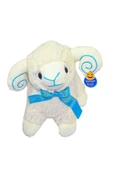 Peluş Ses Çıkaran Koç 35 Cm Beyaz - Mavi Su Dünyası - 1