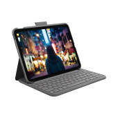 Logitech Slim Folio Ipad 10. Nesil Uyumlu Türkçe Klavyeli Kılıf 920-011415 - 1