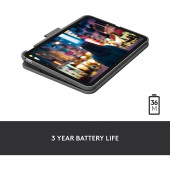 Logitech Slim Folio Ipad 10. Nesil Uyumlu Türkçe Klavyeli Kılıf 920-011415 - 3
