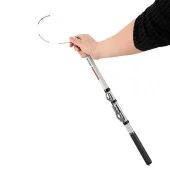 Valkyrie 2.1 Metre Karbon Fiber Balık Olta Kamış - 6 Boğum 6 Halka Teleskopik - 4