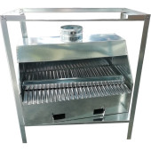 MANGAL BARBEKÜ KAPAKLI 50X33 CM - 2