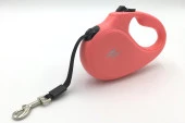 Doggie Master Serisi Otomatik Uzatma Tasması XS 12kg 3mt Pembe - 1