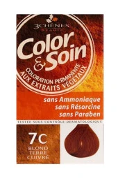 Color Soin Saç Boyası 7C Terracotta Sarısı 3525727539482 - 1