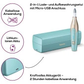 Beurer MP 84 Manikür Pedikür Seti Şarj Edilebilir Saklama Kılıflı - 6