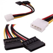 POWERMASTER 17376 İKİLİ SERİAL ATA POWER KABLOSU SATA POWER 2Lİ SATA POWER KABLO - 1