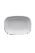 17 Cm Melamin Kare Kayı Tabak Royaleks-054 - 1