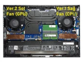 Hp Victus 16-d0000 Serisi Notebook Fanı V1 (Cpu Fan) - 1