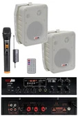 Lastvoice Large Plus Paket-1 Hoparlör ve Anfi Anons Ses Sistemi Seti thumbnail 1