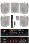 Lastvoice Large Plus Paket-4 Hoparlör ve Anfi Anons Ses Sistemi Seti thumbnail 1