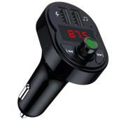 Concord C615 3.1A Çift USB & Şarj Flash Bellek Girişi Bluetooth Fm Transmitter - 1