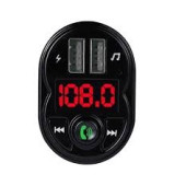 Concord C615 3.1A Çift USB & Şarj Flash Bellek Girişi Bluetooth Fm Transmitter - 3