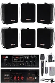 Lastvoice Soft Black Plus Paket-4 Hoparlör ve Anfi Mağaza Ses Sistemi thumbnail 1