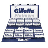 Gillette Platinium 100'lü Tek Bıçaklı Tüm Cilt Tipleri İçin Bıçak Yedeği - 1