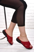 Ceyo BELIZE-6 Anatomik Taban Kadın Terlik Kırmızı 36-40 thumbnail 1