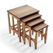 4lü sehpa, Zigon sehpa, Sehpa, Ahşap sehpa, Modern sehpa - 2