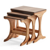 Zigon sehpa, modern sehpa, ahşao sehpa, c sehpa, servis sehpası, büyük sehpa - 1