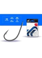 Hayabusa HMRS 172 Tırnaklı Canlı Yem İğnesi 15'li Paket Nikel thumbnail 1