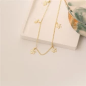 925 Ayar Gümüş Rüzgar Gülü Kolye - CNS00129 thumbnail 2