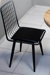 VIANEM Yıldız 4'lü 120x60 Masa Takımı Mutfak Bahçe Balkon Masa Takımı thumbnail 5