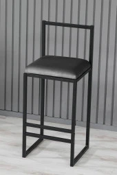 VIANEM 4 Adet Bar Sandalyesi Bar Masası Takımı thumbnail 3