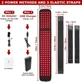 CAMECO Kızılötesi Işık Terapi Kemeri - 640nm-660nm-880nm - 4