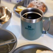 The Legendary Camp Mug Kapaklı Termos Bardak 0.35L 12oz - Hammertone Green - 6