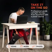 Lifepro Kızılötesi Kırmızı Işık Terapi Kemeri - Kas Rahatlama - Siyah - 3
