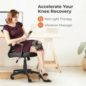 LifePro Titreşimli Kırmızı ve Yakın Kızılötesi Işık Terapisi Diz Desteği - 4