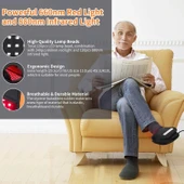 DGYAO Kırmızı ve Kızılötesi Işık Terapisi Ayak Pedi - Tekli - 2