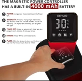 DGYAO Kablosuz Kırmızı Işık Terapili El Eldiveni - El Bileği Agrısı Giderici - 3