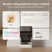 PETLIBRO RFID Otomatik Kedi Besleyici, 5G Wi-Fi - 3L Uygulama Kontrollü - 4