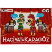 Redka /Kumtoys Redka Hacivat Karagöz Gölge Sahne Oyunu - 1