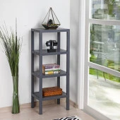 4 Katlı Modüler Raf Banyo Düzenleyici Mutfak Balkon Salon Bahçe Organizeri - 1