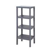 4 Katlı Modüler Raf Banyo Düzenleyici Mutfak Balkon Salon Bahçe Organizeri - 2