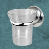 Yapışkanlı Diş Fırçalık Banyo Diş Fırçası Kabı Kutusu Krom Kristal - 3