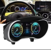 Autogp Mercedes w205 hayalet ekran dijital gösterge paneli 2013+ - 1