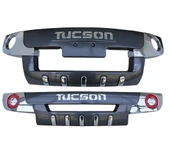 AUTOGP Hyundai tucson ön arka tampon koruma difüzör 2004 / 2009 thumbnail 1